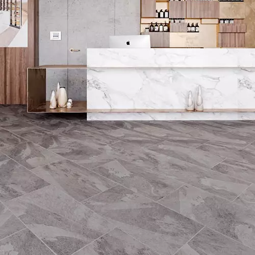 LVT-плитка Moduleo клеевая Moods Chevron Mustang Slate 70928VS