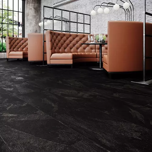LVT-плитка Moduleo клеевая Moods Big Hexagon Mustang Slate 70998