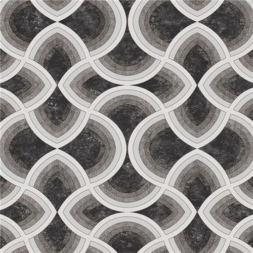 Обои флизелин Du&Ka Hakanakkaya Fresk гор. винил, 1.06х10.05, DK.N19386-2, рисунок, темно-серый