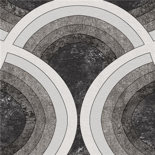 Обои флизелин Du&Ka Hakanakkaya Fresk гор. винил, 1.06х10.05, DK.N19386-2, рисунок, темно-серый