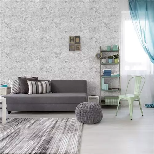 Обои флизелин Du&Ka Natura гор. винил, 1.06х10.05, DK.22220-1, дизайн, светло-серый, серебристый