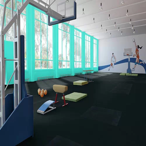 Линолеум Tarkett Omnisports V35 Black