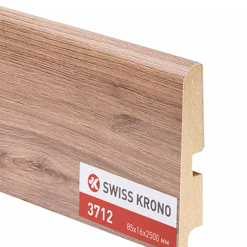 Плинтус Kronopol P85 3712, Athena Walnut,, 2500х85х16мм