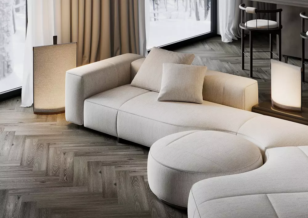 Кварцевый ламинат Fargo Comfort 379-6 Дуб Рыцарский Замок