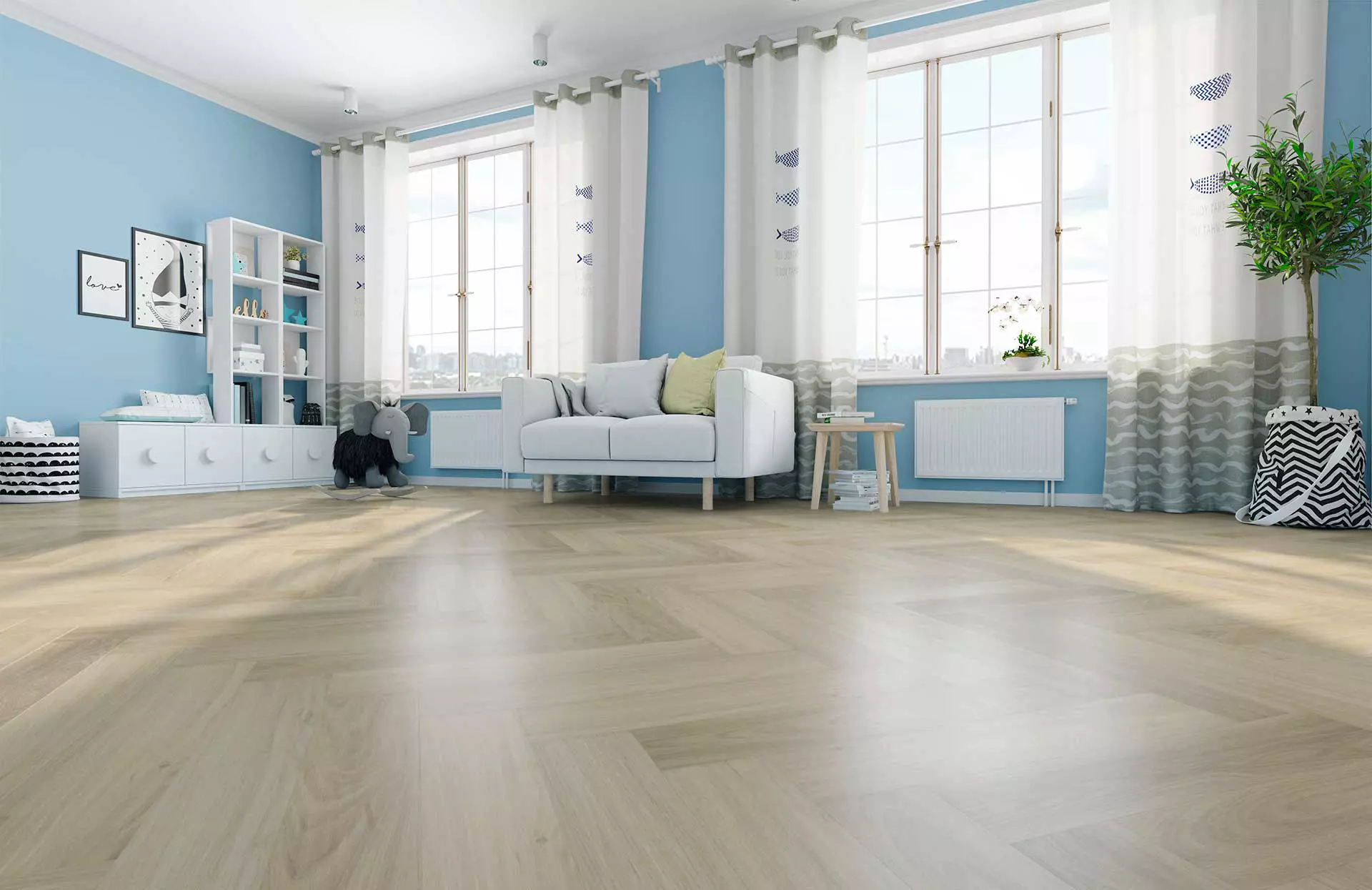 Кварцевый ламинат Fargo Parquet 33-2101-05 Вяз Оксфорд
