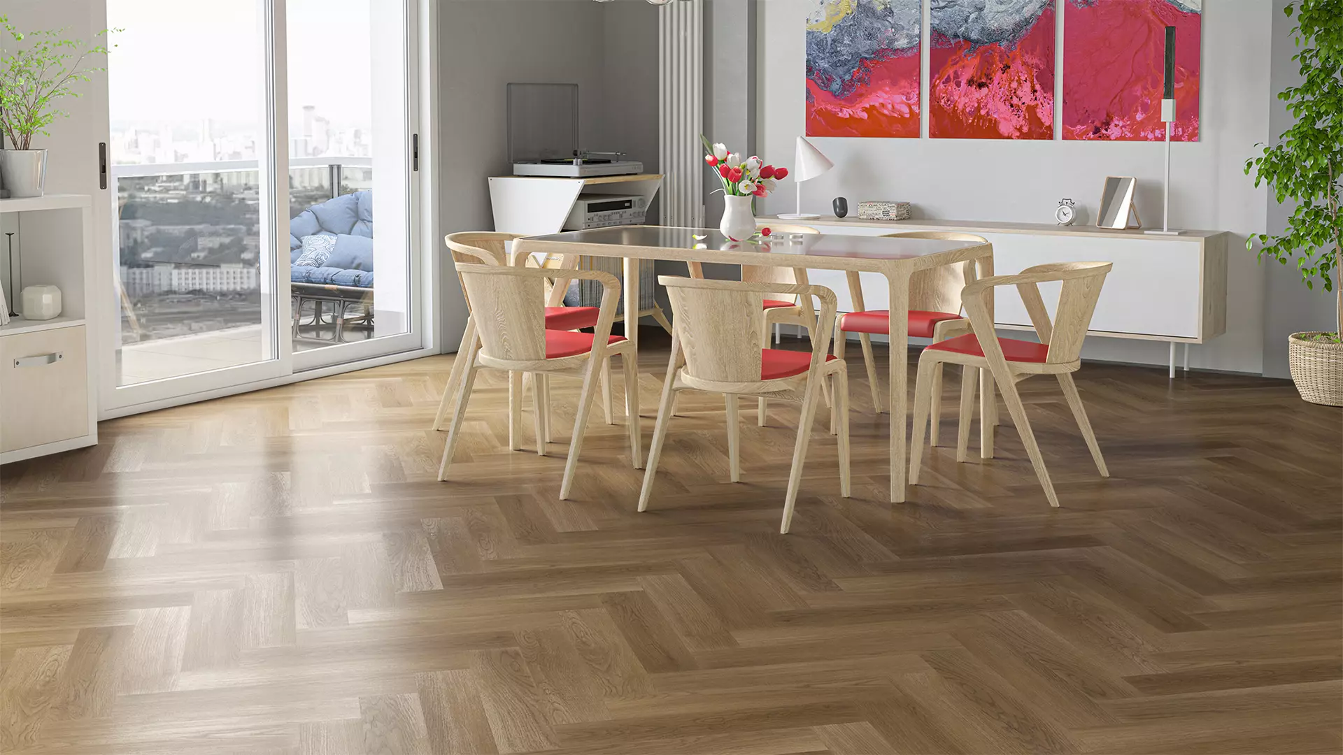 Кварцевый ламинат Fargo Parquet 33-63W948 Дуб Монако 4мм