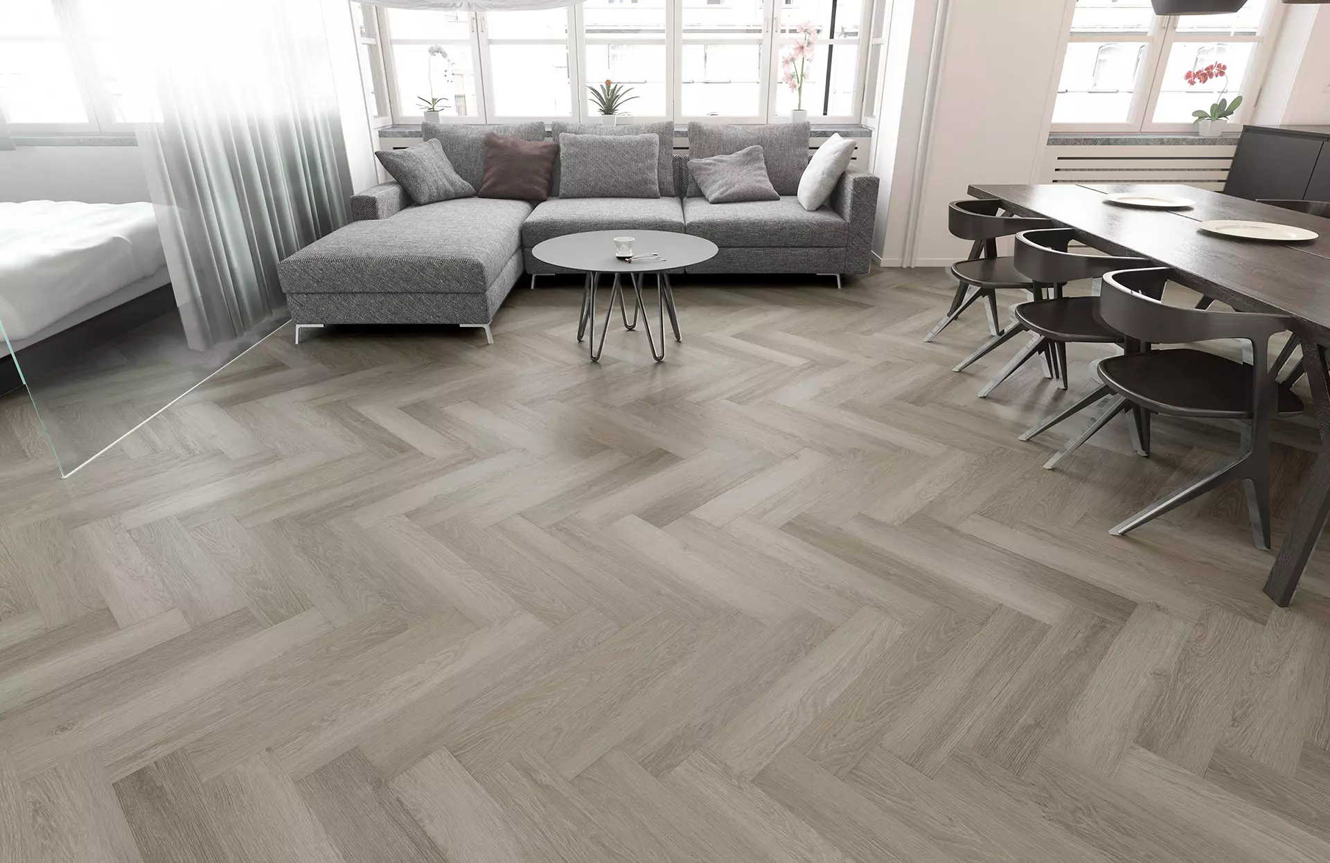 Кварцевый ламинат Fargo Parquet 33-986-06 Дуб Норден 4мм