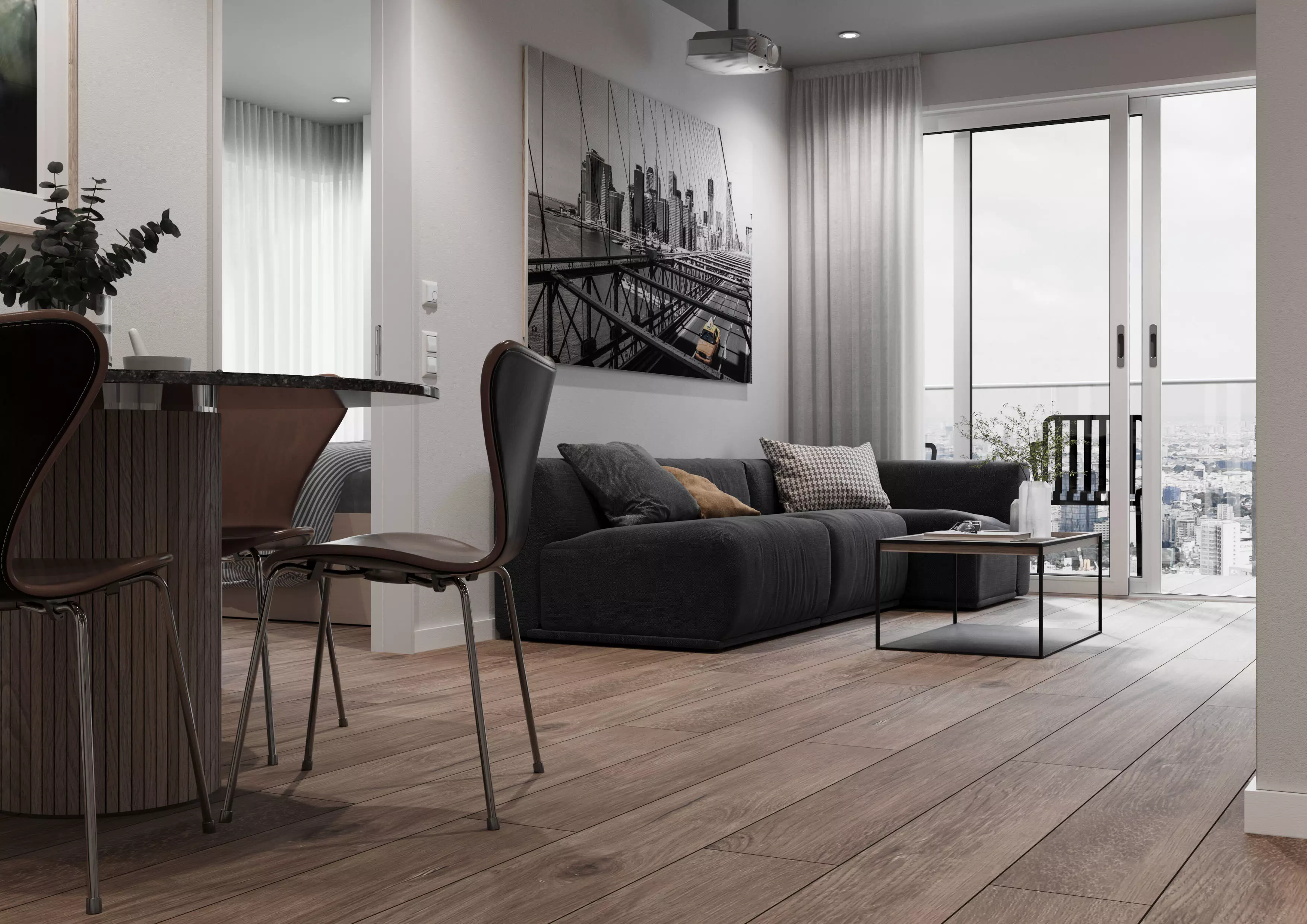 Ламинат SPC Brume Fjord 0,5 EIR Дуб Брюн BR10161 