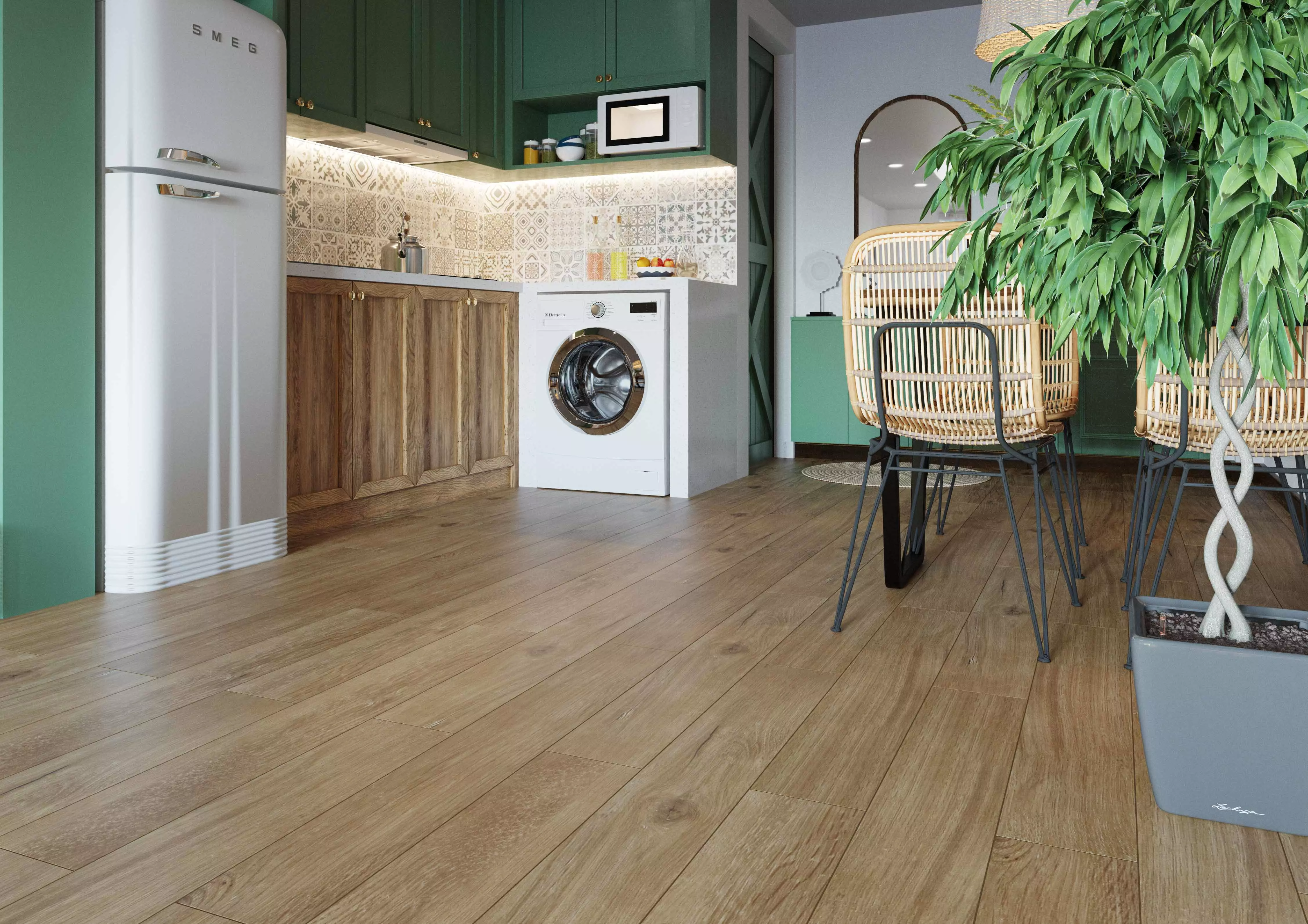 Ламинат SPC Brume Fjord 0,5 EIR Дуб Брюн BR10161 