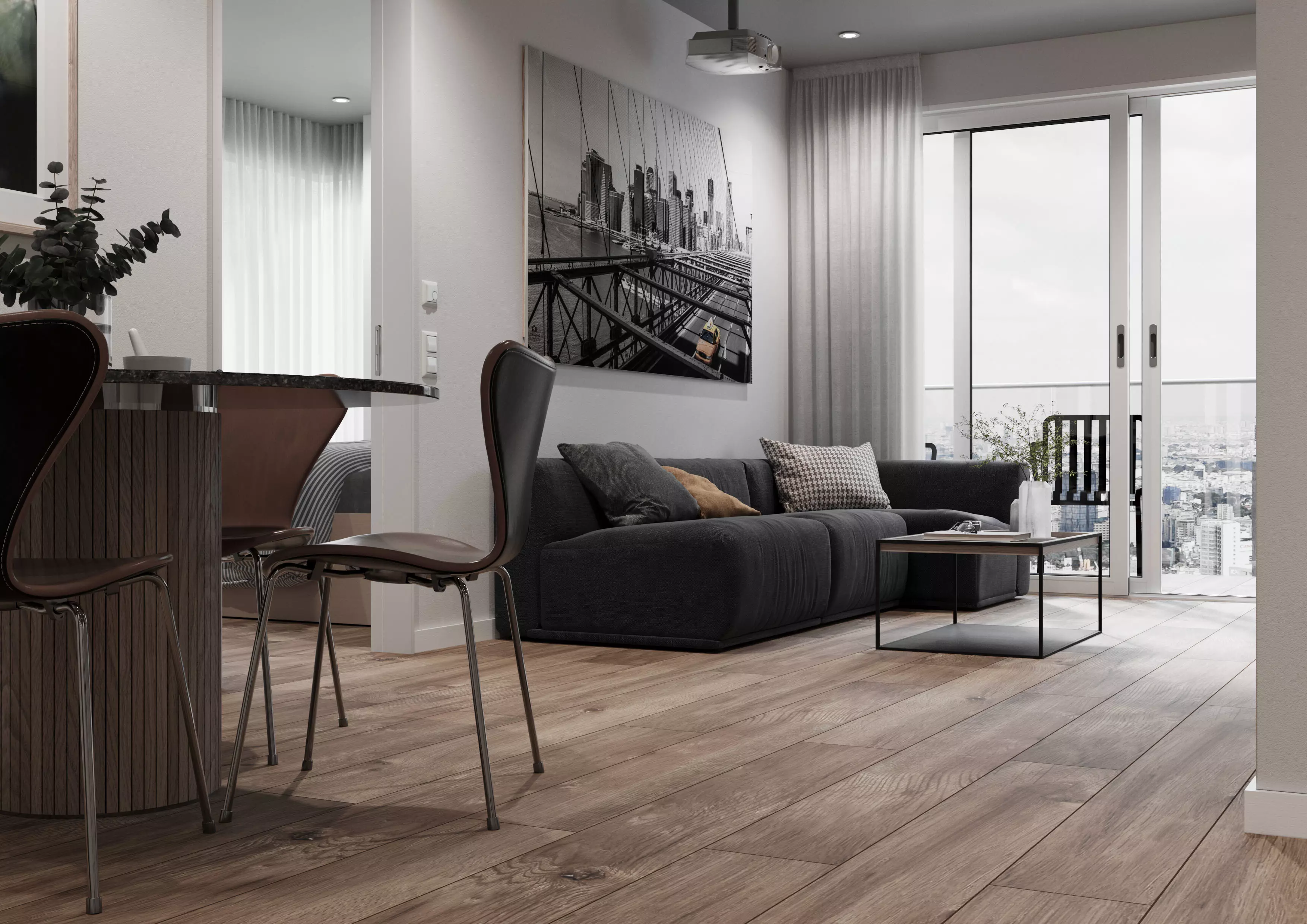 Ламинат SPC Brume Fjord 0,5 EIR Дуб Фрей BR11161 