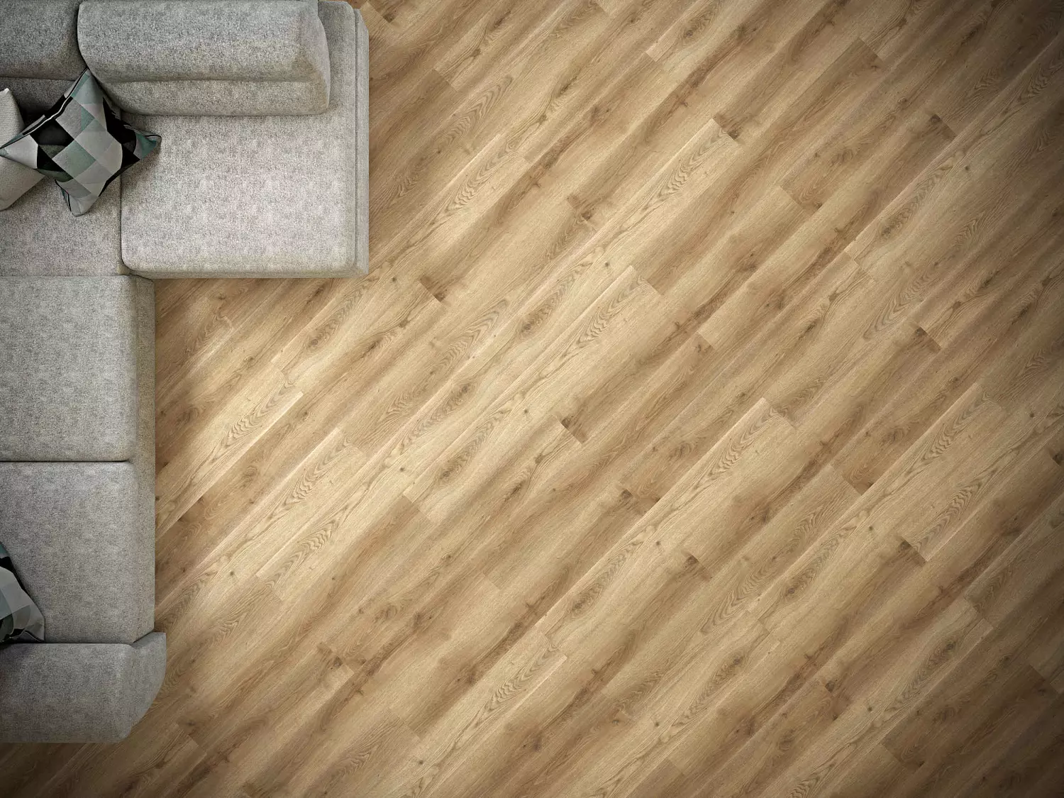 Кварцвиниловая плитка замковая Fine Floor Light FF-1334 Дуб Мидфилд