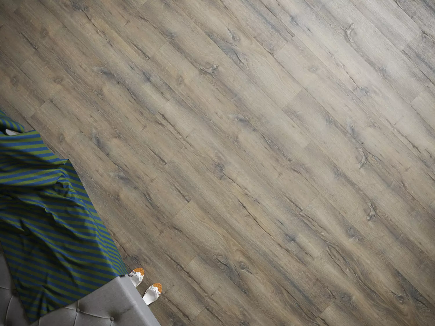 Кварцвиниловая плитка замковая Fine Floor Rich FF-1980 Дуб Девон