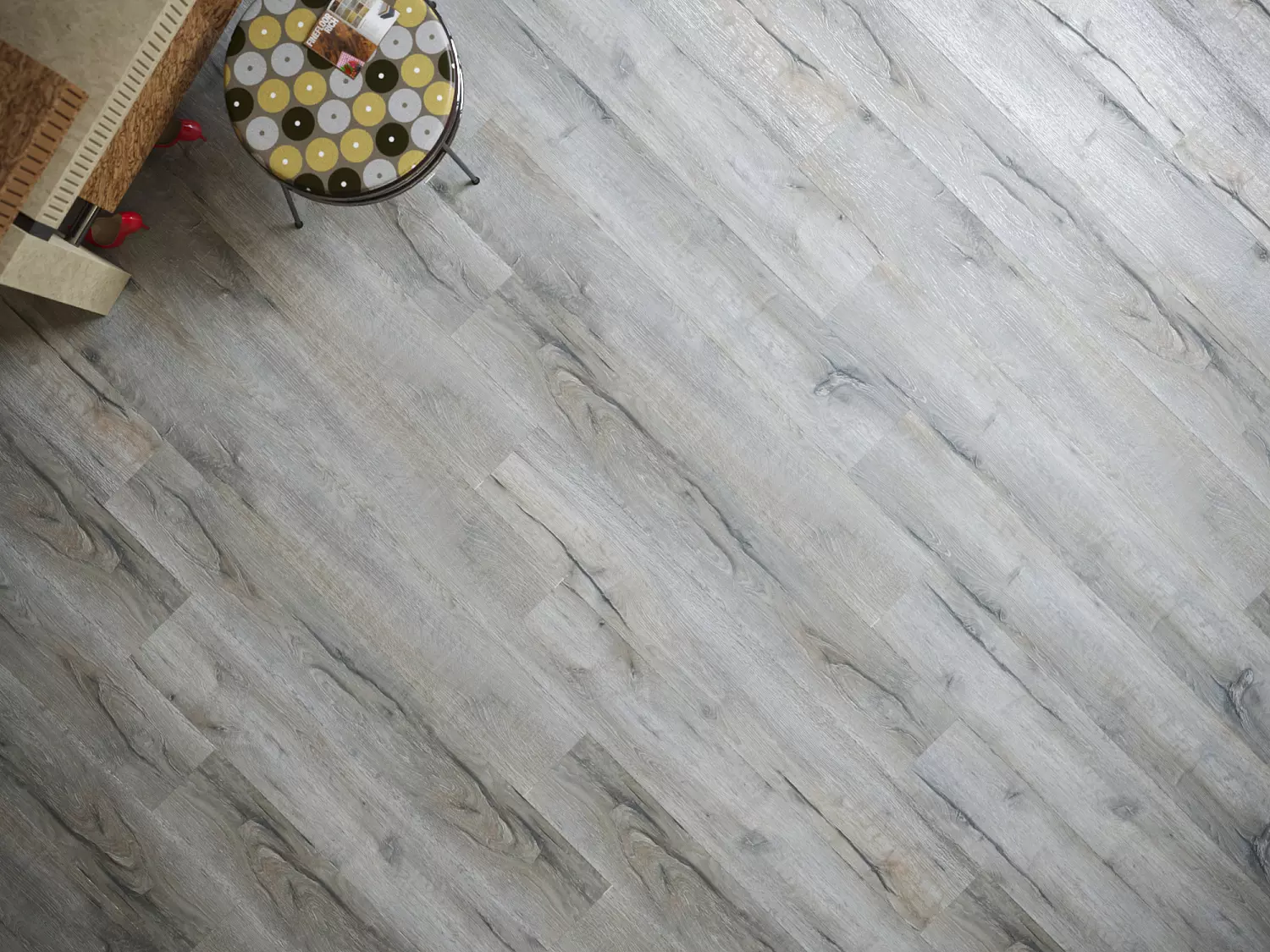 Кварцвиниловая плитка клеевая Fine Floor Rich FF-2070 Дуб Корфу