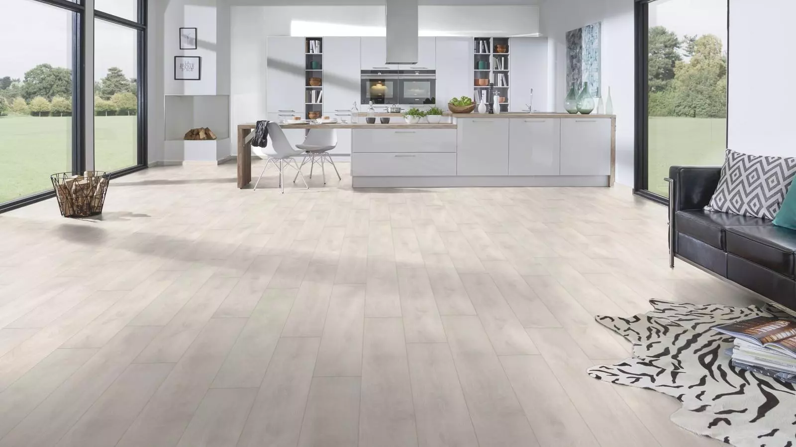 Ламинат Ultrafloor Ultrablack 33кл. арт.8630 Дуб Аспен 