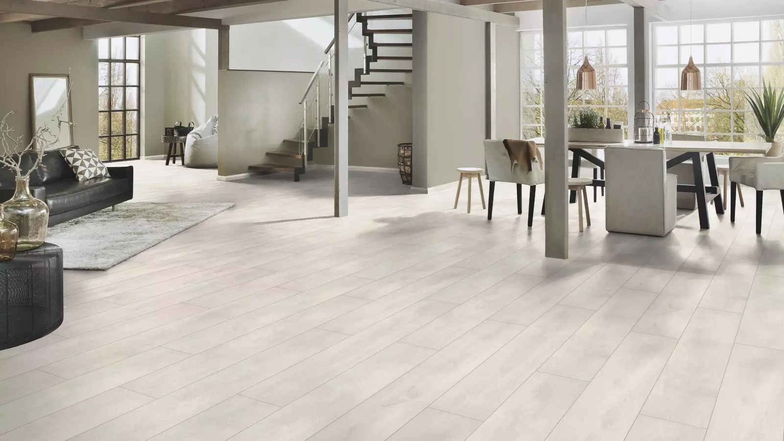 Ламинат Ultrafloor Ultrablack 33кл. арт.8630 Дуб Аспен 
