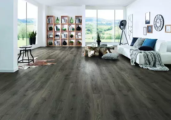 Ламинат Ultrafloor Ultrablack 33кл. арт.K287 Дуб Cтальной 