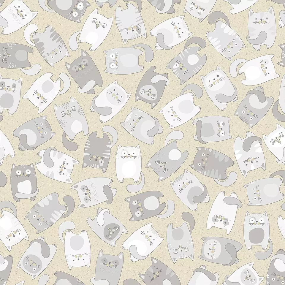 Линолеум Синтерос Комфорт Kitty 1