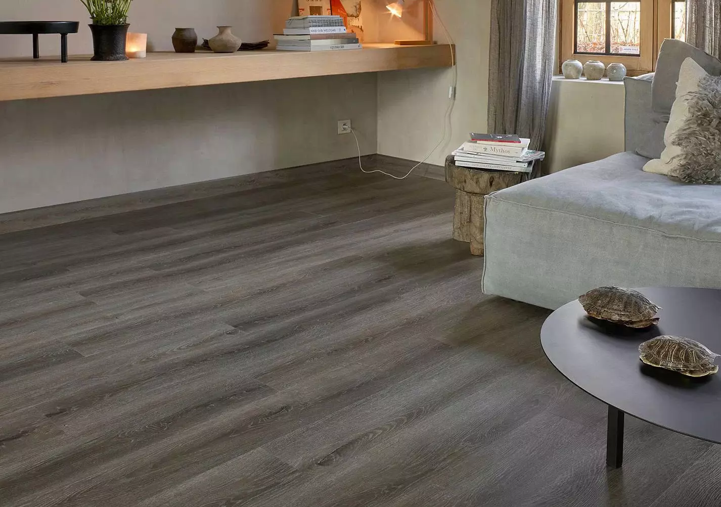 LVT-плитка Berry Alloc замковая Spirit Home 30 Click Vintage Dark