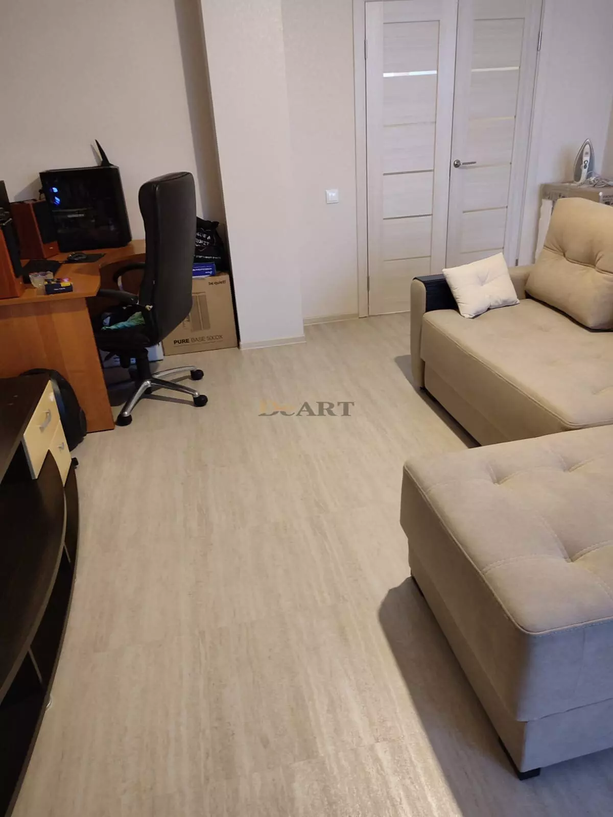 LVT плитка DеART клеевая STRONG DA 3802 
