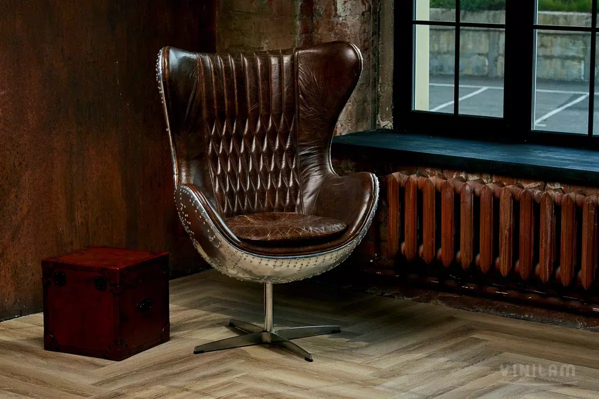 LVT-плитка Vinilam клеевая Parquet Herringbone Glue 2,5 мм арт.GD11166 Паркет Классический 