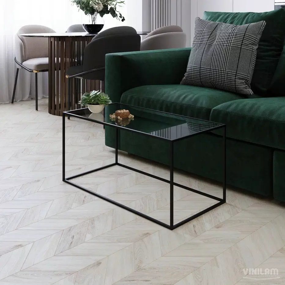 LVT-плитка Vinilam замковая Chevron 8,5 мм арт.RI4777CL7 Шеврон Бриссак 