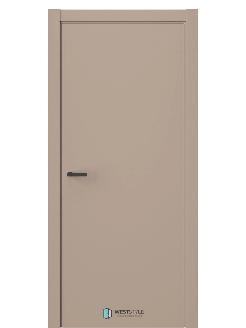 Межкомнатная дверь WestStyle Moderno Гладкое ДГ  Глясе