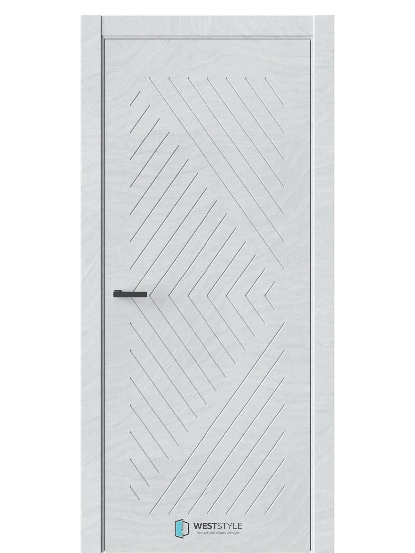 Межкомнатная дверь WestStyle Prime Prime 13 ДГ Стоунлайн лайт