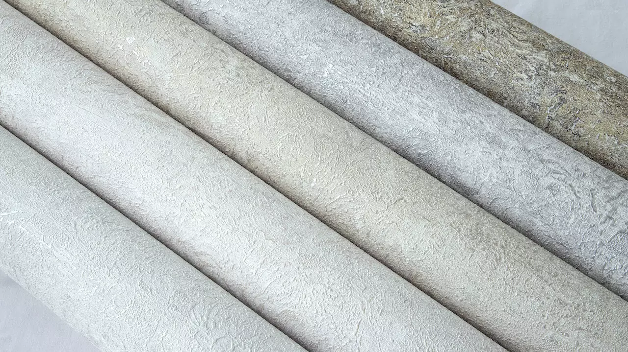 Обои флизелин Grandeco Egypte гор. винил,1.06х10.05, R138102 мотив штукатурка, бежевый