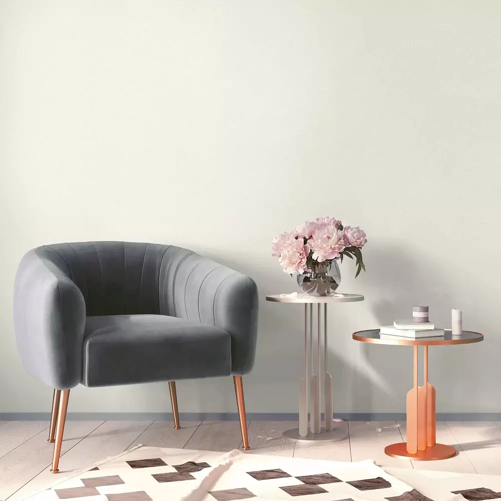 Обои флизелин Grandeco Life Flower гор. винил, 1.06х10.05, R142027 фон, кремово-бежевый