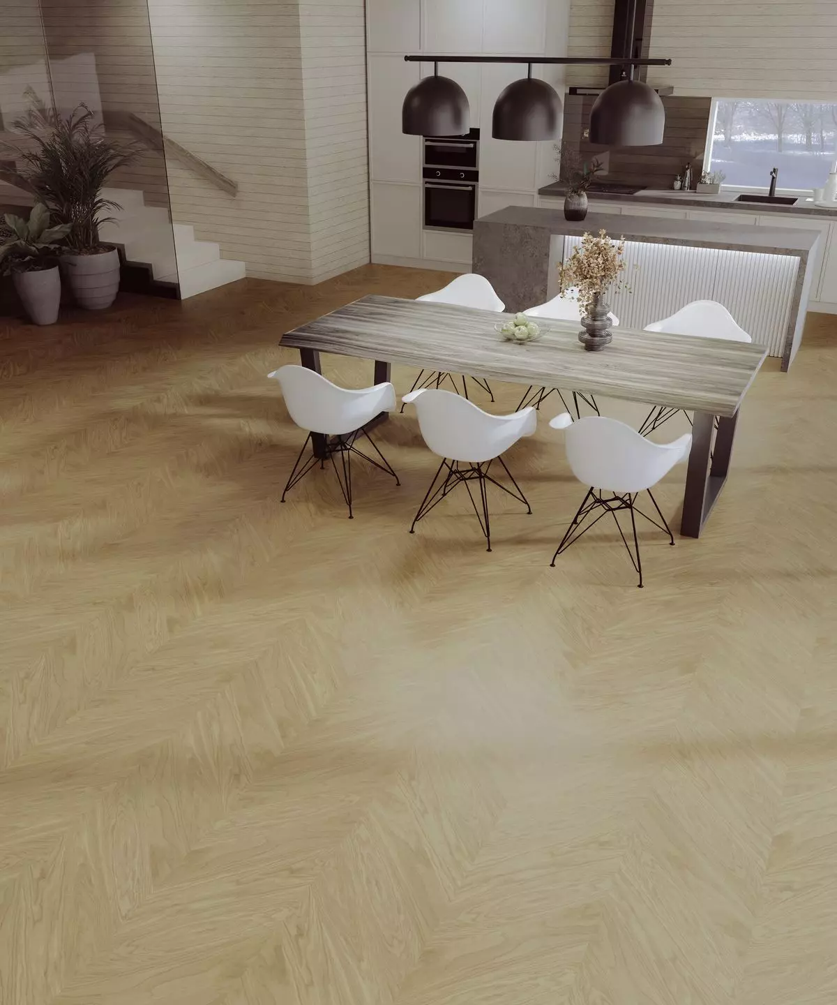 Паркетная доска Esta Parket CH Nova Eco арт.15501 Дуб Elite Chevron 