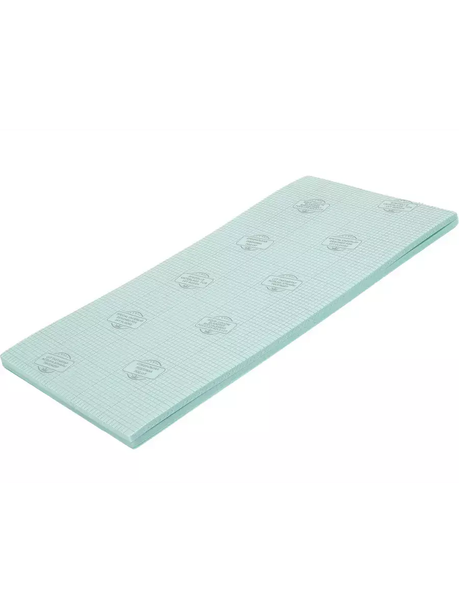 Подложка-гармошка под SPC, LVT ламинированная 250кПа Anti-slip Солид XPS 1,5мм/10м2 синяя