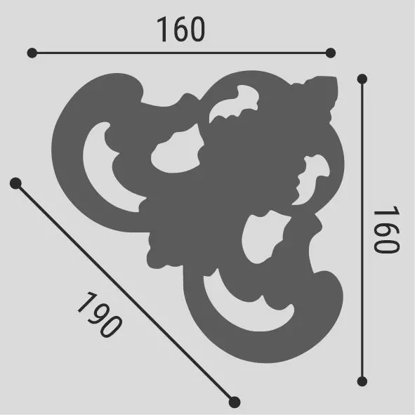 Угол Bello Deco УУ2